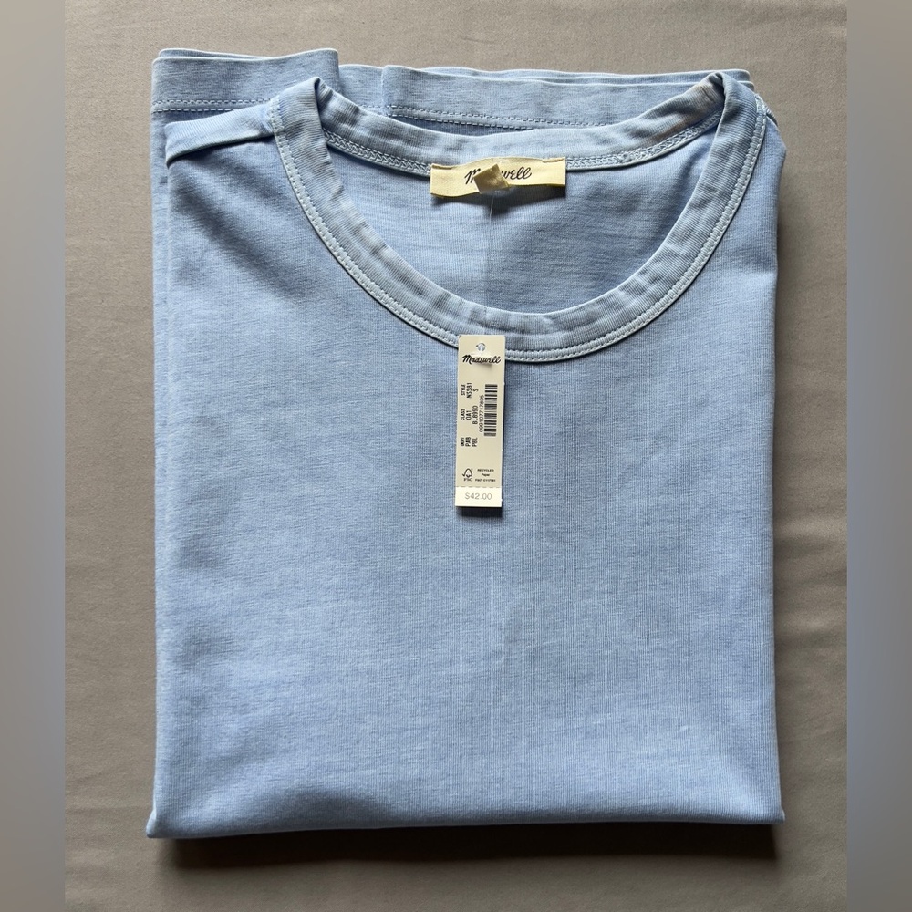Cotton Perfect Crewneck Tee - Picture 2 of 5
